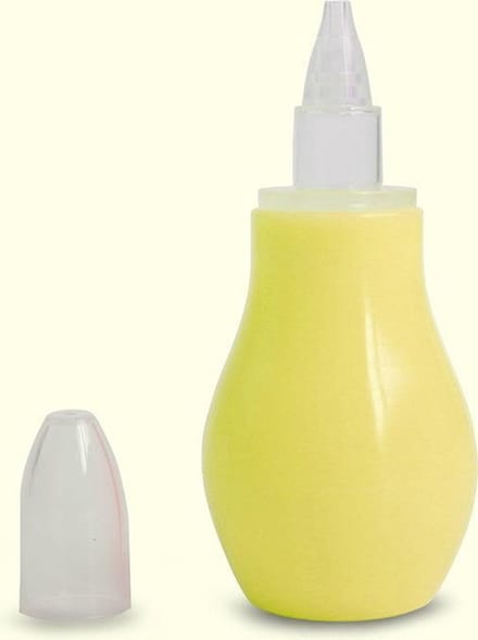 Neuszuiger Geel – Baby Neuszuiger – Neuspompje - Geel