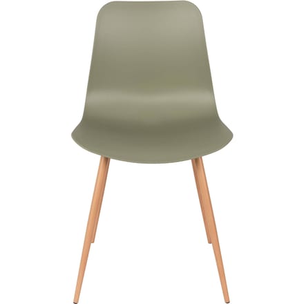 Housecraft Living Leon Eetkamerstoelen Groen - Set van 2