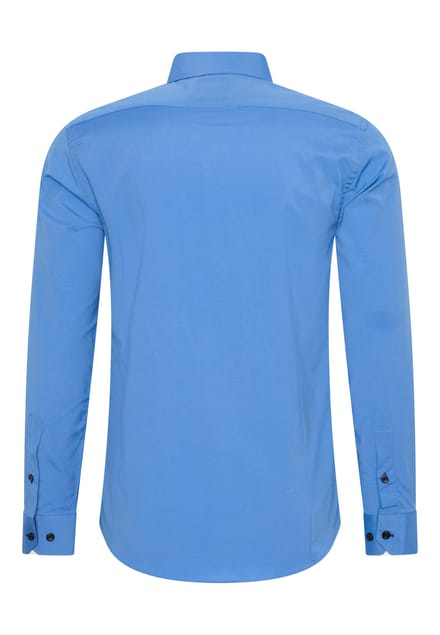 Rusty Neal Overhemden Overhemd Slim Fit Blauw