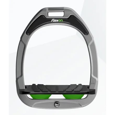 Verstelbare Grip Aluminium/Zwart/Groen Flex-On Green Composite