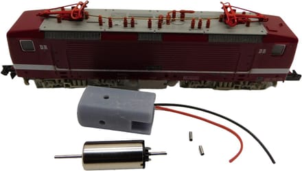 micromotor NA031 motor ombouwset voor Arnold BR 143, 243 (DB, DR, SOB)