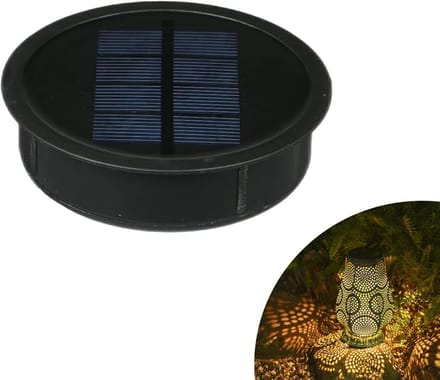 Zonnepaneel - Zonne-energie module - Buitenverlichting - Polykristallijn silicium - 8.1x8.1x2.4 cm