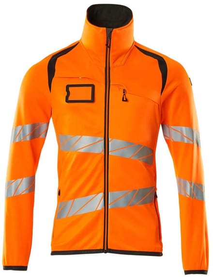 Mascot Accelerate Safe Fleecetrui met rits 19103-315 - hi-vis oranje/donkerantraciet - M