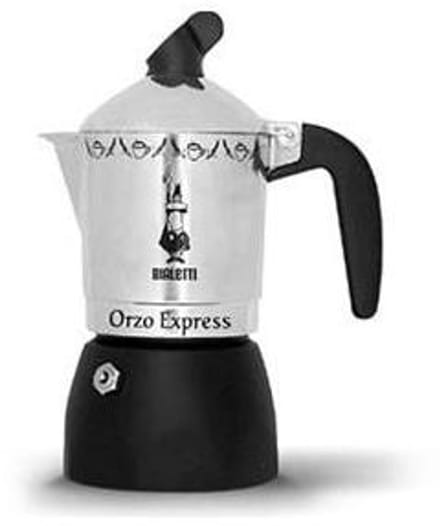 Bialetti Orzo Express Moka Express Aluminium, Zwart
