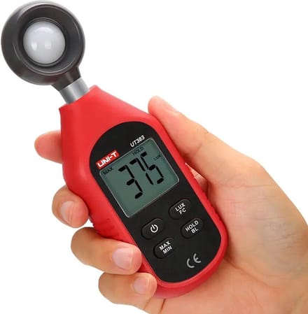 UNI-T Digitale Lichtmeter - Luxmeter - Mini Lichtmeter - LCD Back light - 200 000 Lux