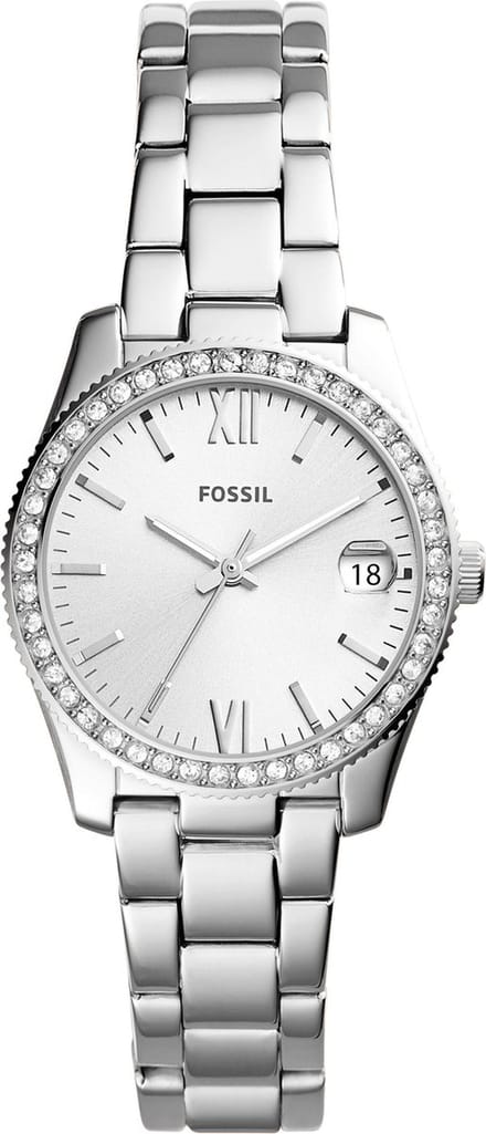 Fossil Scarlette Mini ES4317 Dameshorloge 32 mm - Zilverkleurig