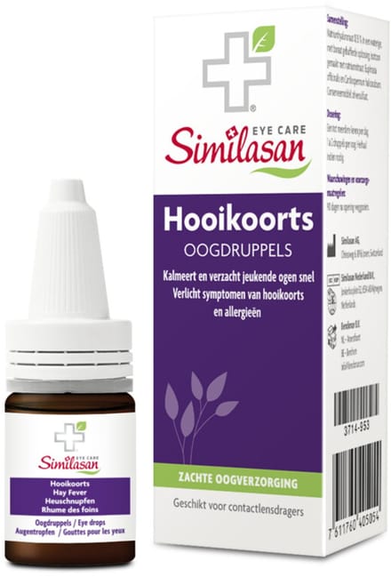 Similasan Oogdruppels Hooikoorts - 2 x 10 ml - Voordeelverpakking
