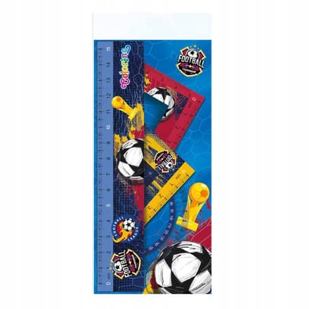 Colorino Voetbalgeometrieset 4-delig