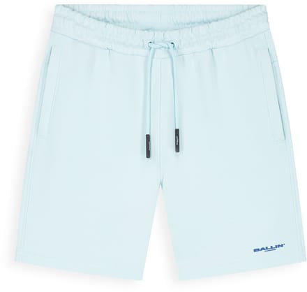 Ballin Amsterdam - Jongens Regular fit Shorts Sweat - Light Blue - Maat 8