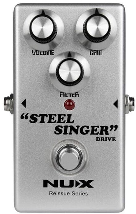 Overdrive Steel singer Drive effectpedaal NUX SSD-10 Tube Simulator