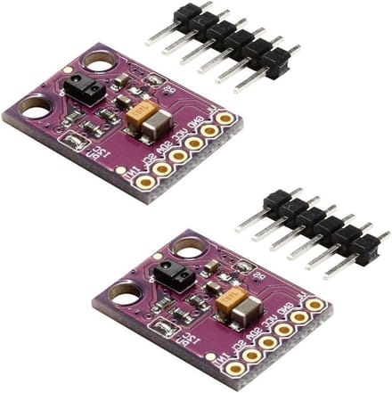 2 Stuks RGB Bewegingssensor Module voor Handgebaarherkenning, Omgevingslicht en Nabijheidssensor met Infrarooddetectie