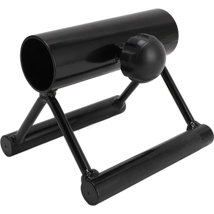 V Bar Landmine Handgreep Attachment voor Halterstang IJzeren Landmine Dubbele D Roeihandgreep voor Kracht black