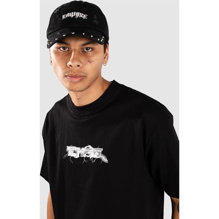 ICHPIG Lightning Strike T-Shirt zwart