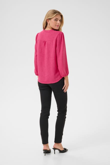 Blouse met lange mouwen Regular fit Beetroot Purple CC pink