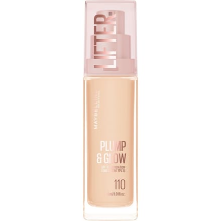 Maybelline New York Lifter Lifter Plump & Glow Foundation (Various Shades) - 110