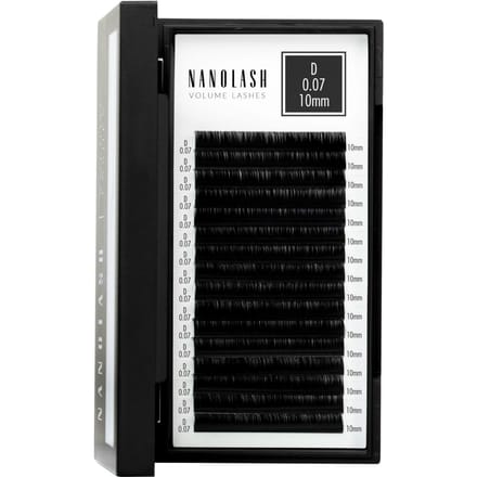 Nanolash Volume Lashes Nepwimpers - 0.07 D 10mm - 16 stuks