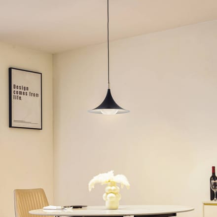 Lindby - hanglamp - 1licht - IJzer - H: 23 cm - G9 - zwart