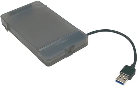 LogiLink AU0037 behuizing voor opslagstations 2.5'' HDD-/SSD-behuizing Grijs