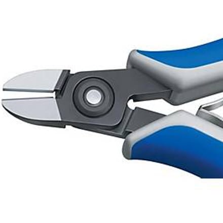 Knipex 79 12 125 Elektronica en fijnmechanica Zijkniptang Met facet 125 mm