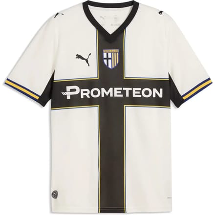 Puma Parma Calcio 1913 Thuis T-shirt Met Korte Mouwen Wit M Man