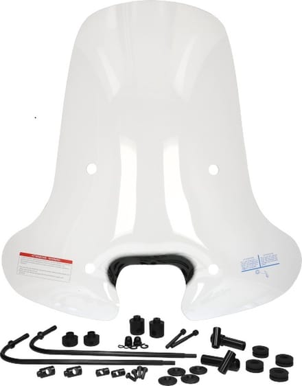Mezoly Windscherm Piaggio Zip hoog transparant