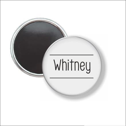 Button Met Magneet 58 MM - Whitney - NIET VOOR KLEDING