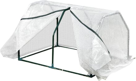 Mini Broeikas met Stalen Frame en PVC Cover - Compacte Kweekkas voor Tuinplanten