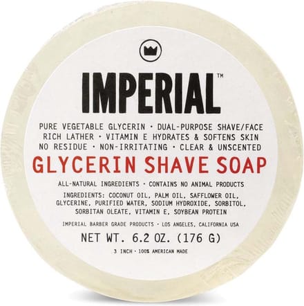Imperial Glycerin Shave Soap 176 gr. | Shaving Soap