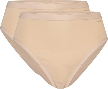 Ten Cate Basics high leg beige 2-pack voor Dames | Maat XXL