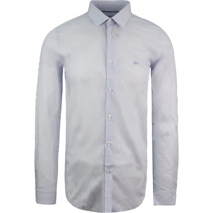 Lacoste Slim Fit Heren Overhemd Lichtblauw