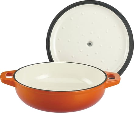 Gietijzeren Stoofpan 30 x 9 cm - Ideaal voor Gezond Koken