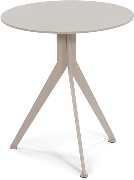Spinder Design bijzettafel Daley Low - Silky Taupe - Ø 38 - Staal