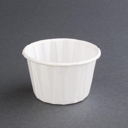 Fiesta Recyclable Recyclebare Papieren Sauspotten Medium 2oz (pak van 250) - CX081
