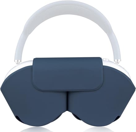 Draagbare Beschermhoes voor AirPods Max - Magnetisch PU-Leer met Energiebesparende Modus
