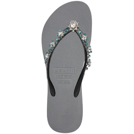 Uzurii | Teenslippers | Dames | Zilver | Maat 35/36