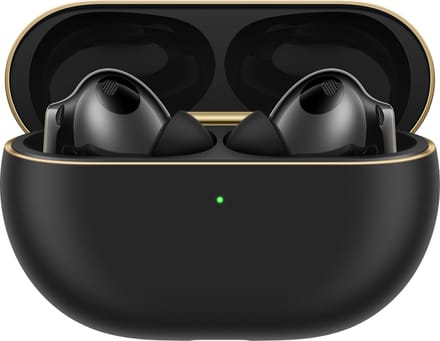 HUAWEI FreeBuds Pro 4 Zwart – Dual Driver True Sound – Stabiele & Heldere Gesprekken tot 100 dBi Omgevingsgeluid – Intelligent Dynamic ANC – 33 Uur Luisterplezier op één Volledige Oplading – Naadloze Schakeling tussen iOS & Android Apparaten