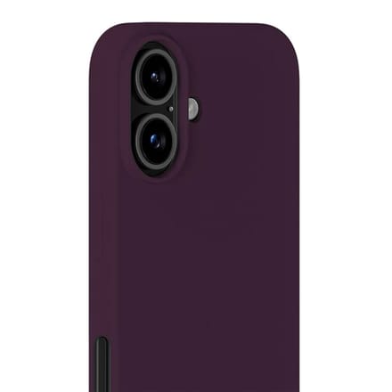Holdit Silicone Case geschikt voor Apple iPhone 16 - Deep Plum