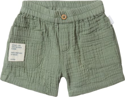 Noppies Boys Short Burnet Jongens Broek - Agave Green - Maat 92