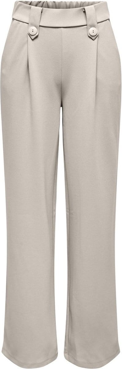 ONLY ONLSANIA BUTTON PANT JRS Dames Broeken - Pumice Stone