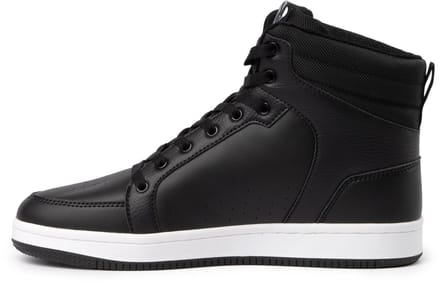 Zwarte halfhoge sportieve sneaker model Space merk Roly maat 43