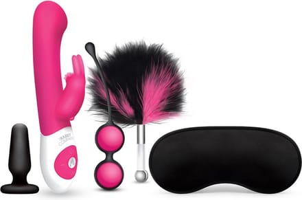 The Rabbit Company The G-Spot Rabbit Playtime Geschenkset - Roze