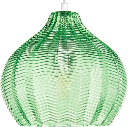 KEILA - Hanglamp - Smaragdgroen - Glas