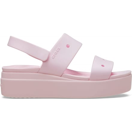 Dames Crocs Brooklyn 4U Sandalen in Roze
