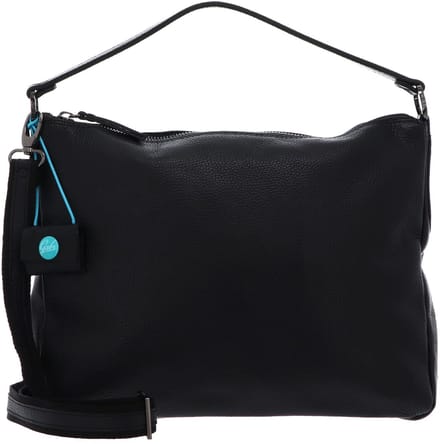 Gabs Leren schoudertas Calipso TG Shoulder Bag Nero zwart