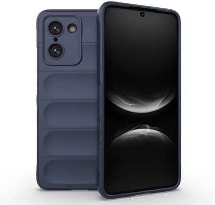 MobyDefend Hoesje - Geschikt voor OnePlus Nord CE 5 - TPU Gripcase - Blauw