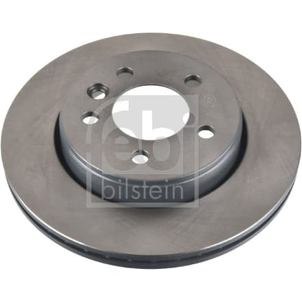 Remschijf FEBI BILSTEIN 174717 achter, geventileerd, 1 Stuk