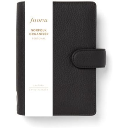 Filofax norfolk organiser, formaat personal, kleur espresso