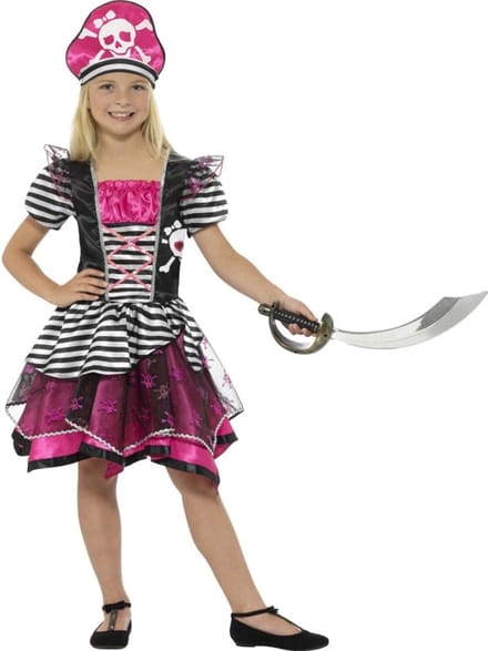 Piratenmeisje diva - Maat M