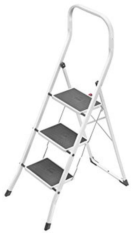 Veiligheid Vouwladder met 150 kg Capaciteit - Deluxe 3 Treden