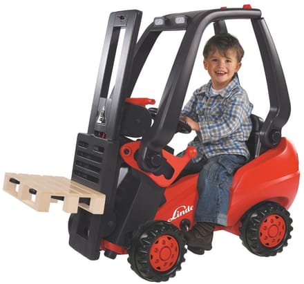 BIG - Speelgoedvoertuig - Linde Heftruck